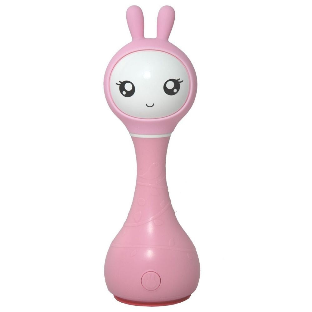 Sonajero interactivo Smarty Bunny Rosa Español con canciones de»Pica Pica» Alilo